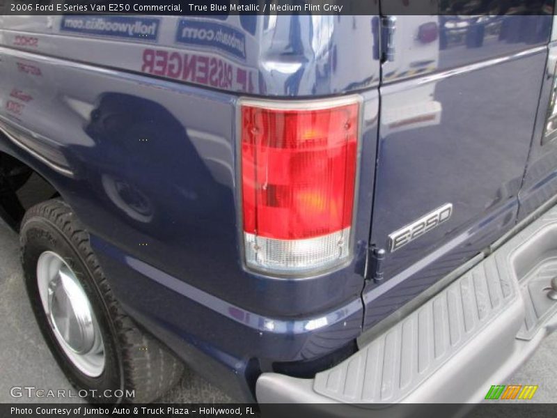 True Blue Metallic / Medium Flint Grey 2006 Ford E Series Van E250 Commercial