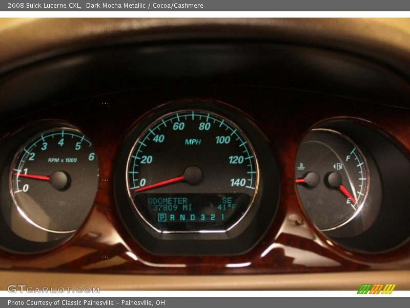 Dark Mocha Metallic / Cocoa/Cashmere 2008 Buick Lucerne CXL