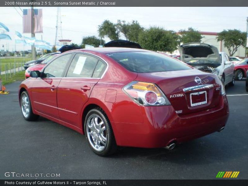 Sonoma Sunset Metallic / Charcoal 2008 Nissan Altima 2.5 S