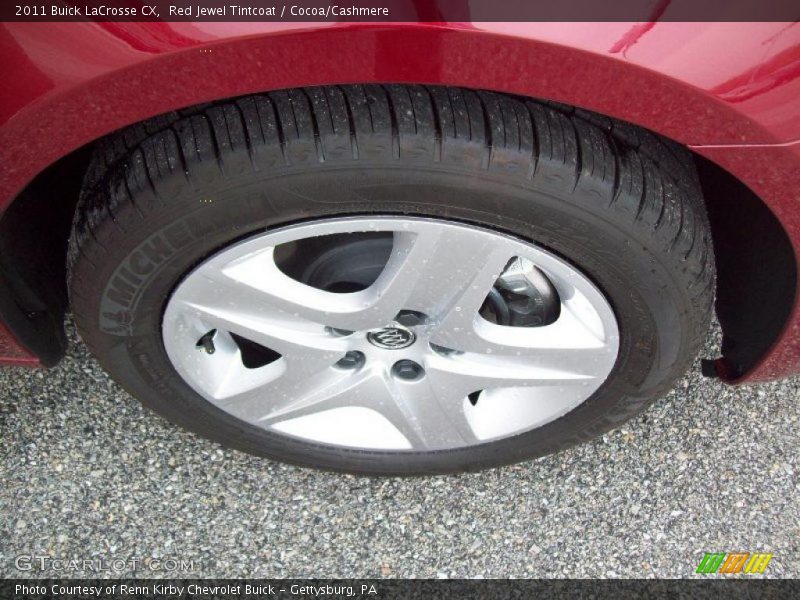 Red Jewel Tintcoat / Cocoa/Cashmere 2011 Buick LaCrosse CX
