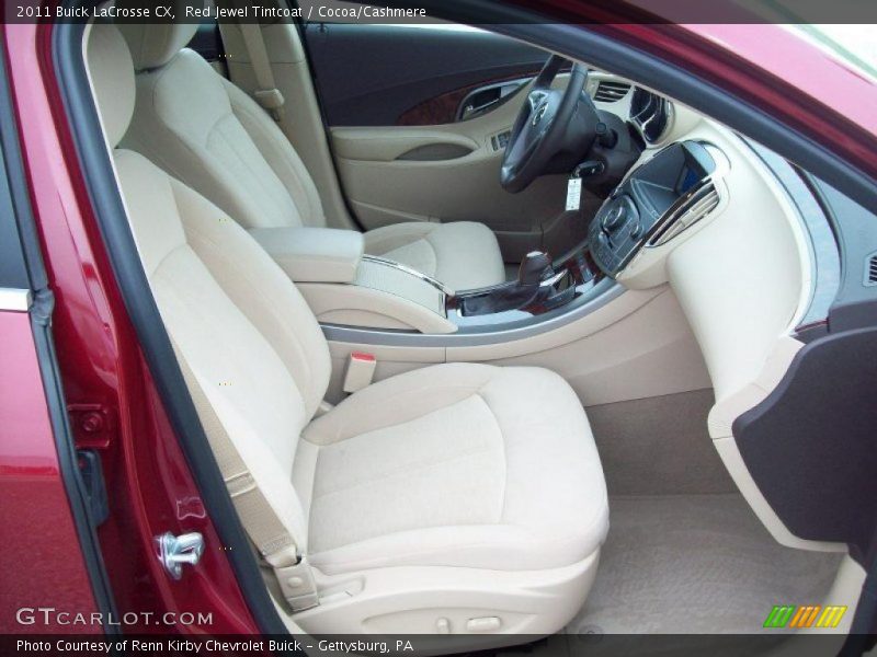 Red Jewel Tintcoat / Cocoa/Cashmere 2011 Buick LaCrosse CX