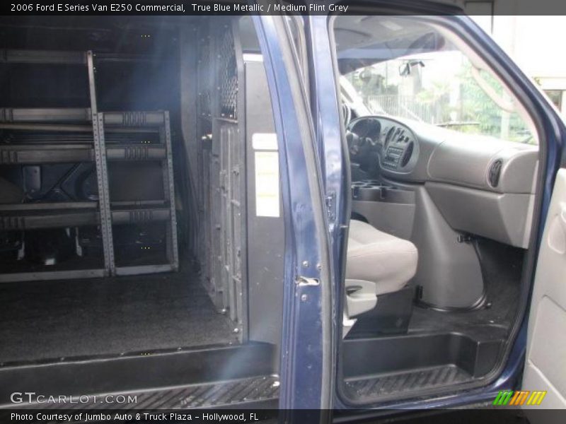 True Blue Metallic / Medium Flint Grey 2006 Ford E Series Van E250 Commercial