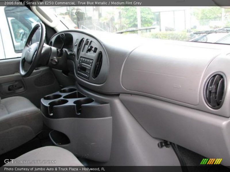True Blue Metallic / Medium Flint Grey 2006 Ford E Series Van E250 Commercial