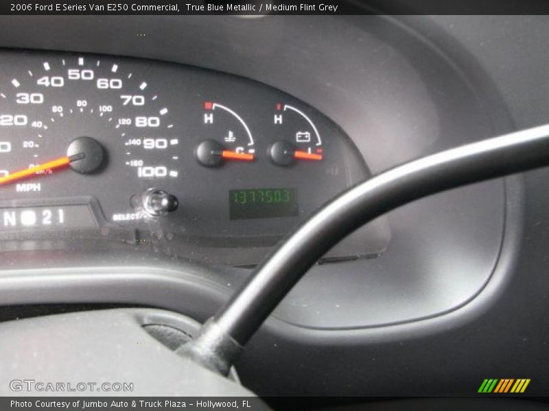 True Blue Metallic / Medium Flint Grey 2006 Ford E Series Van E250 Commercial