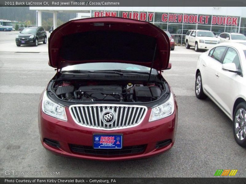 Red Jewel Tintcoat / Cocoa/Cashmere 2011 Buick LaCrosse CX