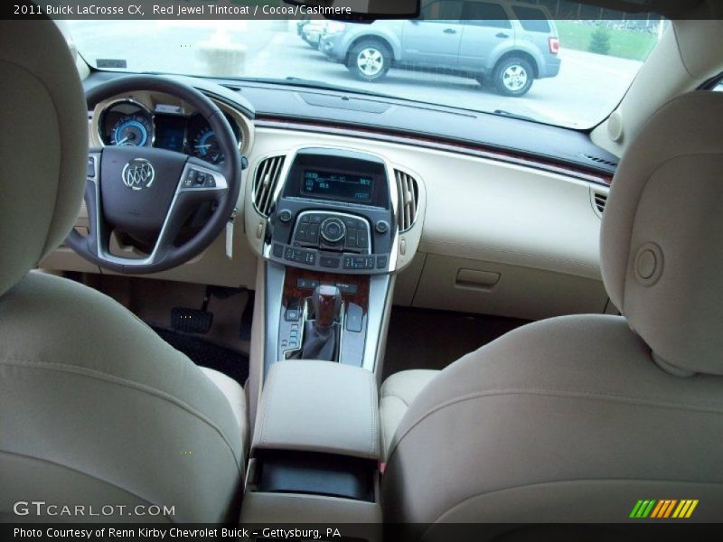 Red Jewel Tintcoat / Cocoa/Cashmere 2011 Buick LaCrosse CX
