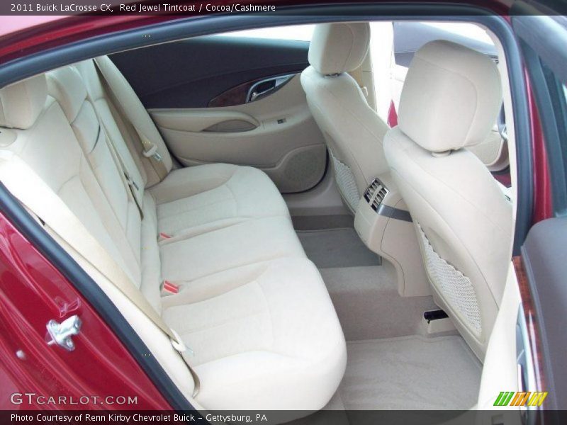 Red Jewel Tintcoat / Cocoa/Cashmere 2011 Buick LaCrosse CX