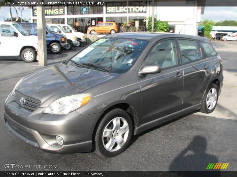 Phantom Gray Pearl / Dark Gray 2006 Toyota Matrix XR