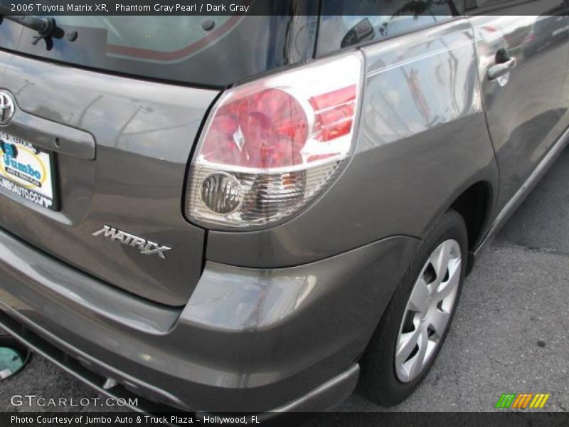 Phantom Gray Pearl / Dark Gray 2006 Toyota Matrix XR