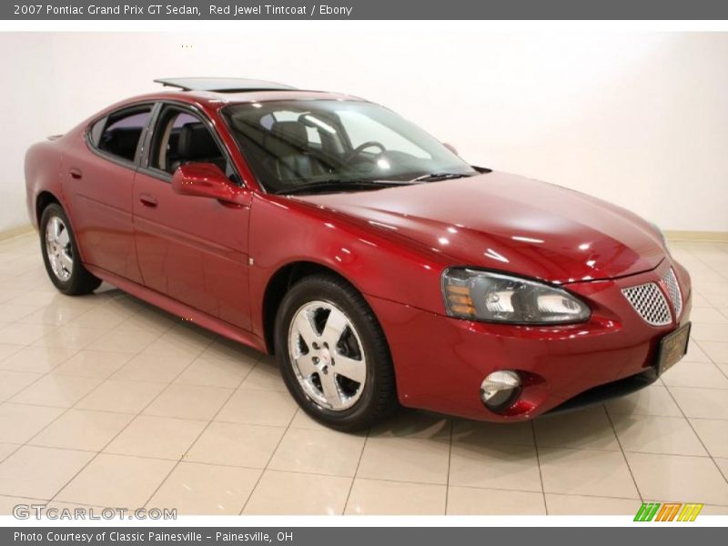 Red Jewel Tintcoat / Ebony 2007 Pontiac Grand Prix GT Sedan