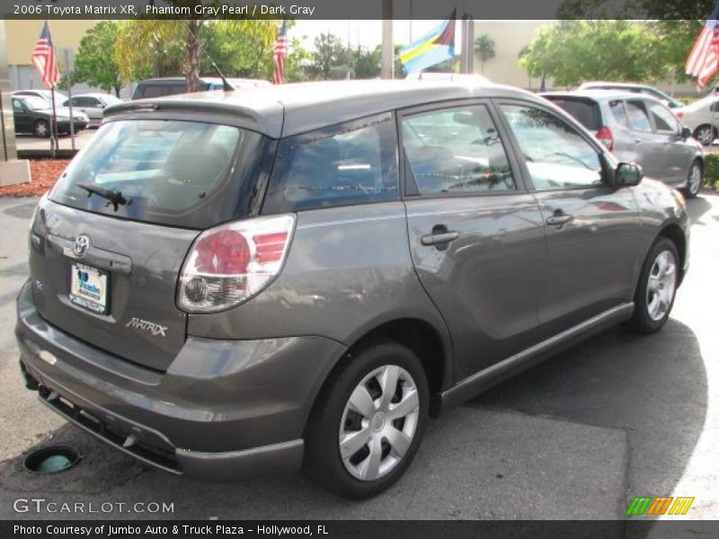 Phantom Gray Pearl / Dark Gray 2006 Toyota Matrix XR