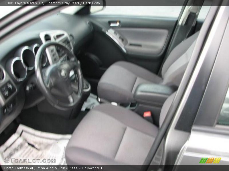 Phantom Gray Pearl / Dark Gray 2006 Toyota Matrix XR