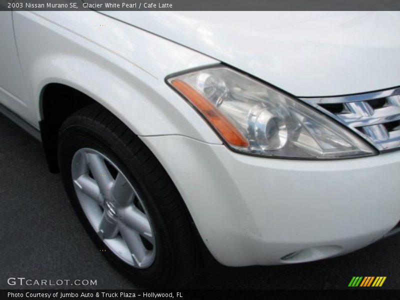 Glacier White Pearl / Cafe Latte 2003 Nissan Murano SE