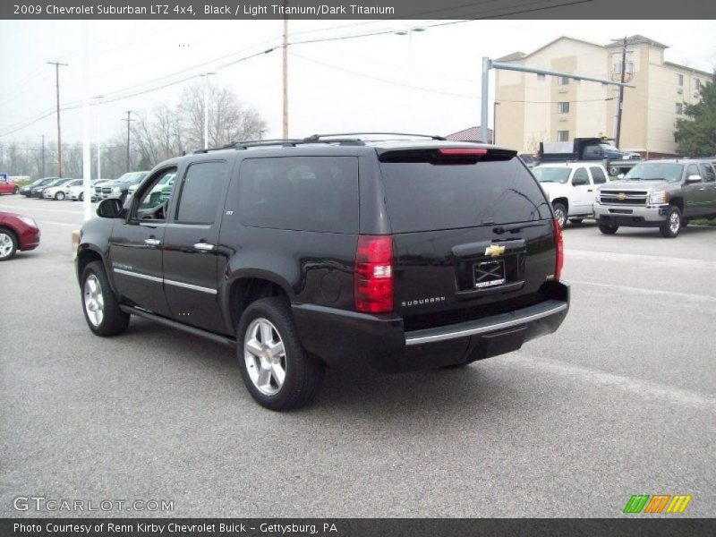 Black / Light Titanium/Dark Titanium 2009 Chevrolet Suburban LTZ 4x4
