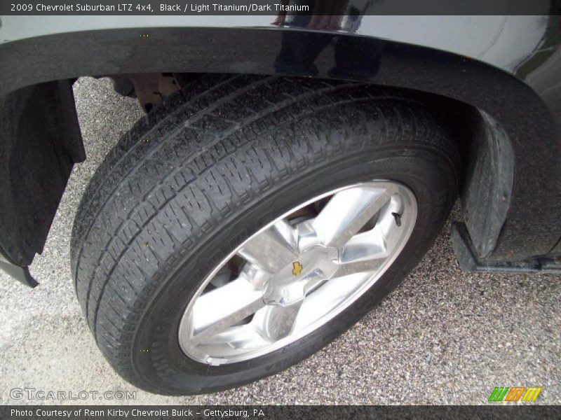 Black / Light Titanium/Dark Titanium 2009 Chevrolet Suburban LTZ 4x4