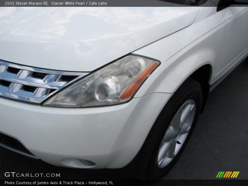Glacier White Pearl / Cafe Latte 2003 Nissan Murano SE