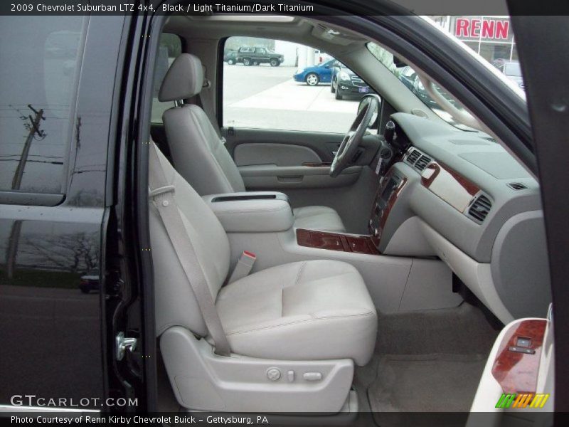 Black / Light Titanium/Dark Titanium 2009 Chevrolet Suburban LTZ 4x4