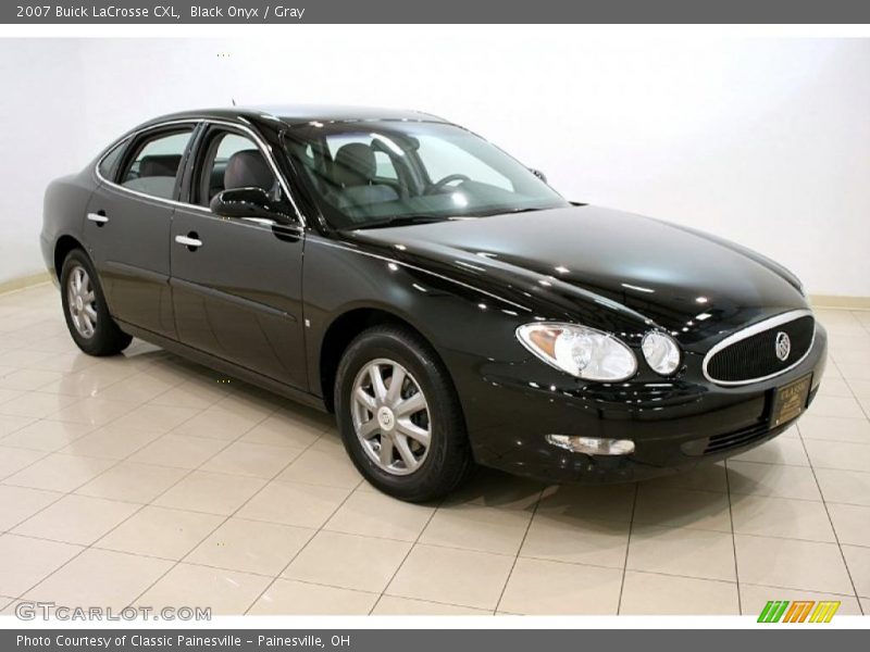 Black Onyx / Gray 2007 Buick LaCrosse CXL