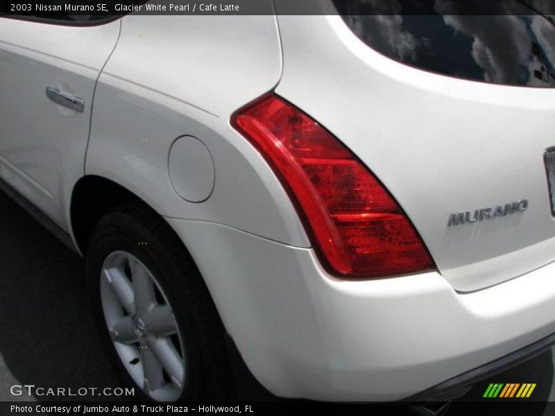 Glacier White Pearl / Cafe Latte 2003 Nissan Murano SE