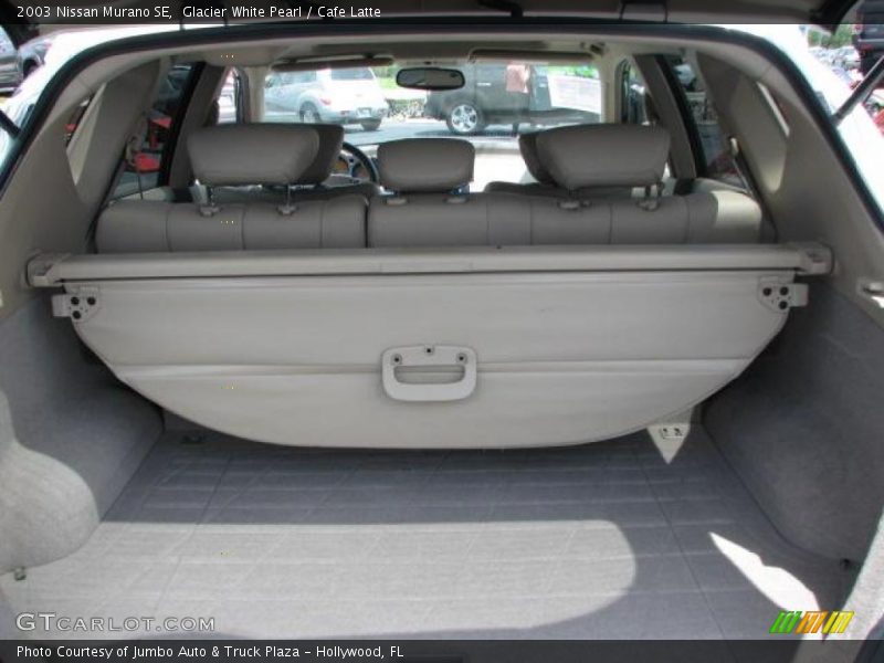 Glacier White Pearl / Cafe Latte 2003 Nissan Murano SE