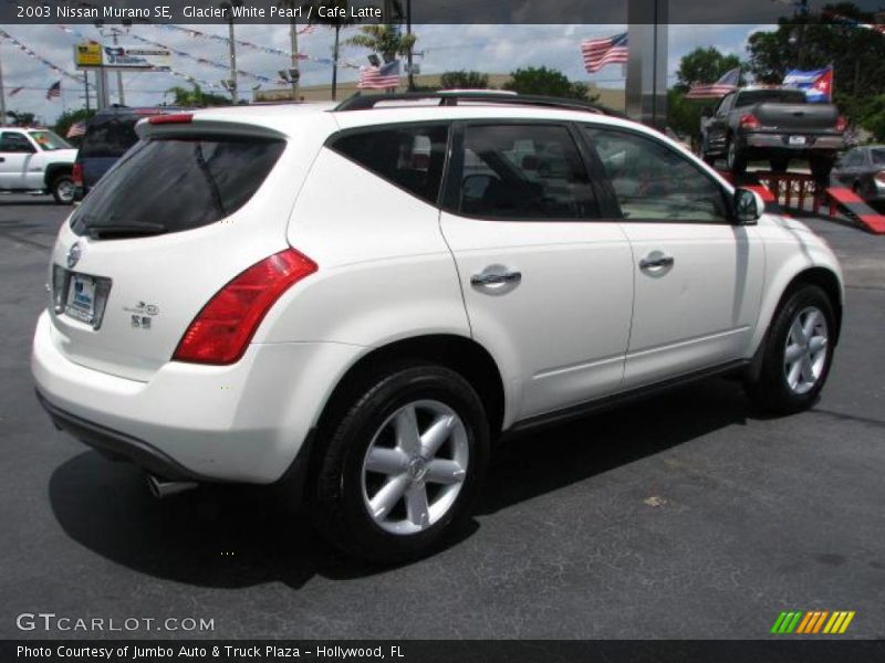 Glacier White Pearl / Cafe Latte 2003 Nissan Murano SE