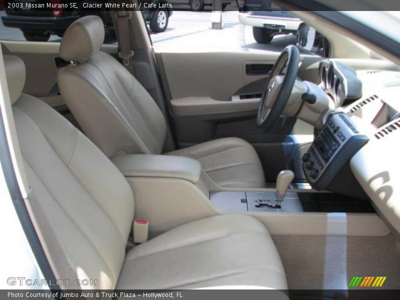 Glacier White Pearl / Cafe Latte 2003 Nissan Murano SE