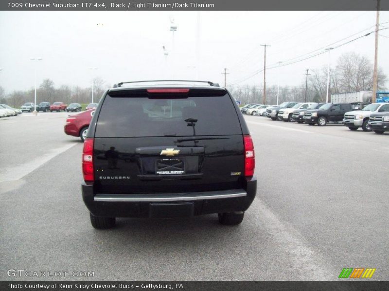 Black / Light Titanium/Dark Titanium 2009 Chevrolet Suburban LTZ 4x4