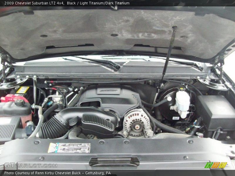 Black / Light Titanium/Dark Titanium 2009 Chevrolet Suburban LTZ 4x4