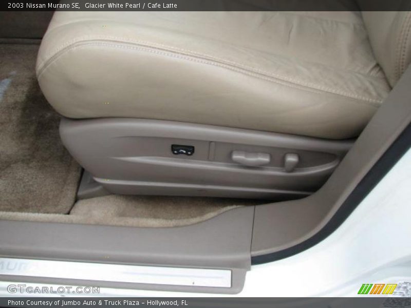 Glacier White Pearl / Cafe Latte 2003 Nissan Murano SE