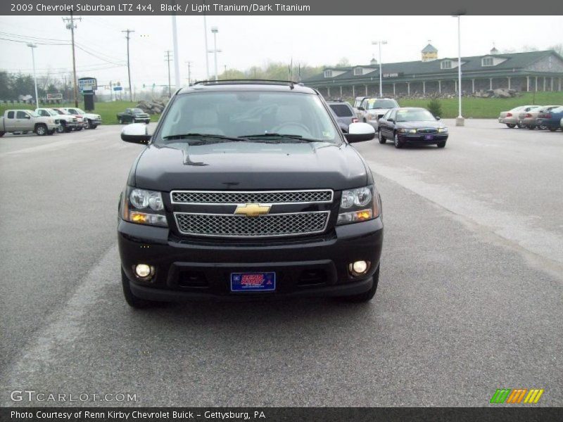 Black / Light Titanium/Dark Titanium 2009 Chevrolet Suburban LTZ 4x4