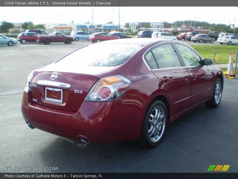 Sonoma Sunset Metallic / Charcoal 2008 Nissan Altima 2.5 S