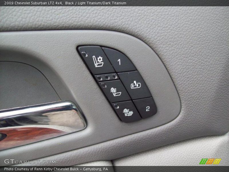 Black / Light Titanium/Dark Titanium 2009 Chevrolet Suburban LTZ 4x4