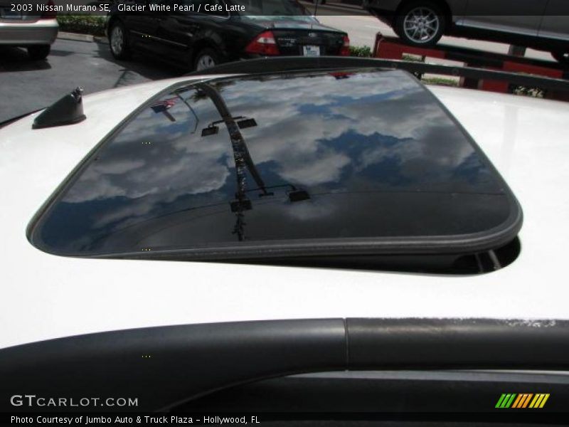 Glacier White Pearl / Cafe Latte 2003 Nissan Murano SE