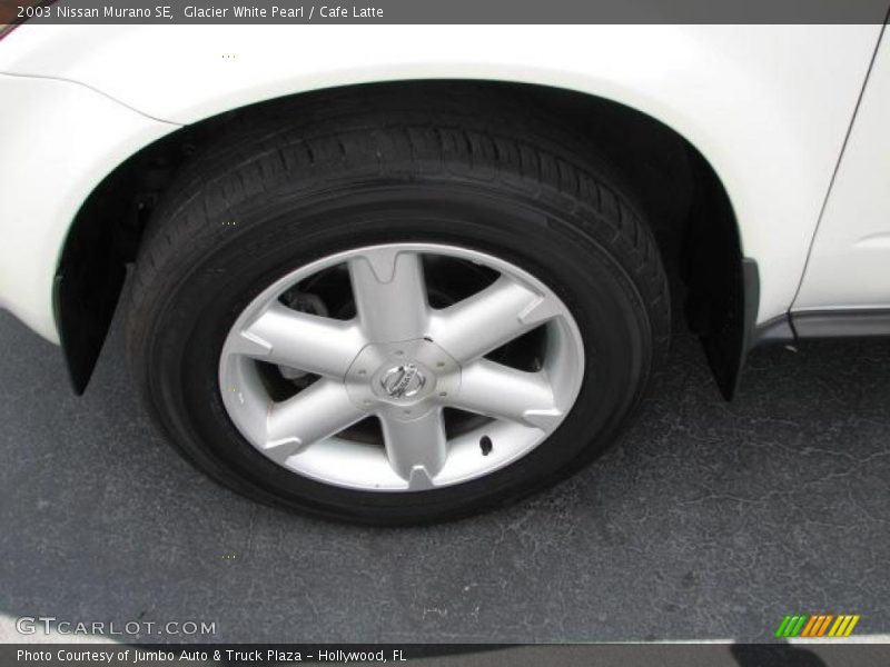 Glacier White Pearl / Cafe Latte 2003 Nissan Murano SE
