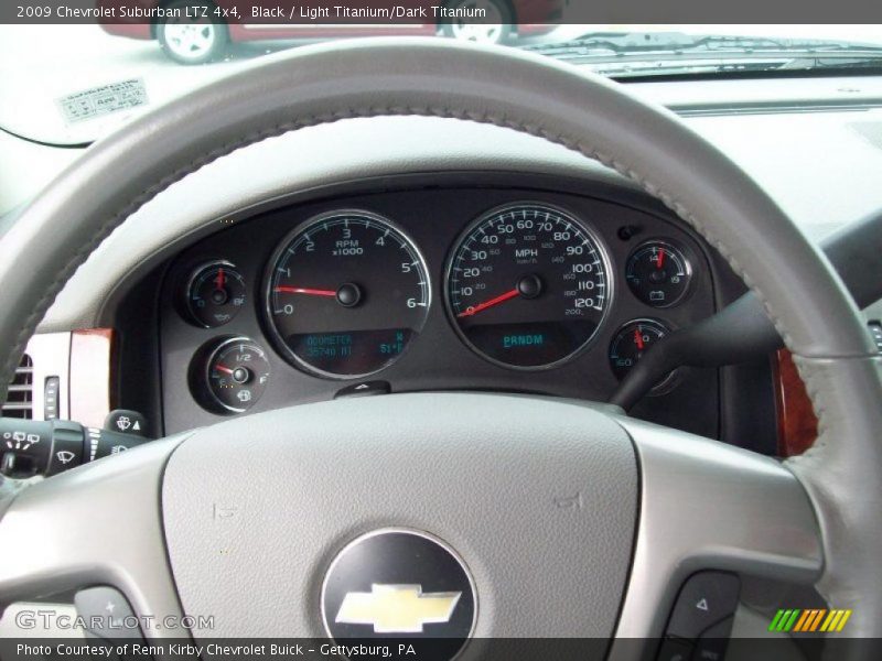 Black / Light Titanium/Dark Titanium 2009 Chevrolet Suburban LTZ 4x4