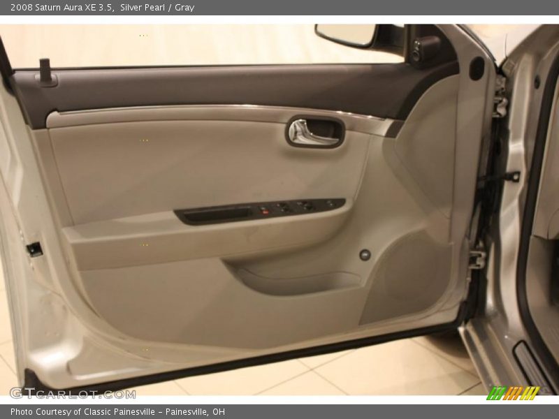 Silver Pearl / Gray 2008 Saturn Aura XE 3.5