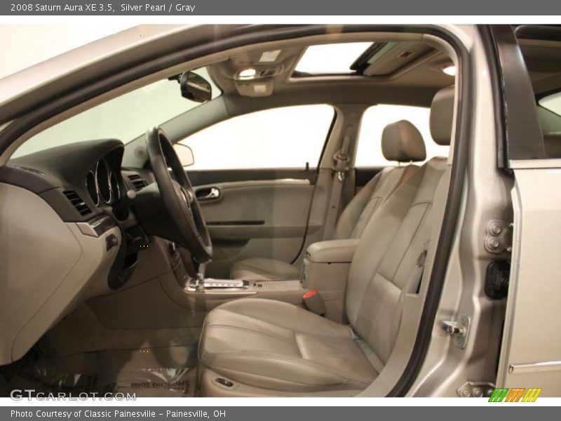 Silver Pearl / Gray 2008 Saturn Aura XE 3.5