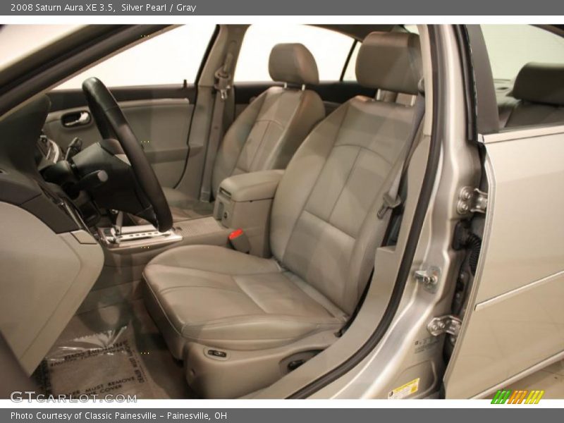 Silver Pearl / Gray 2008 Saturn Aura XE 3.5