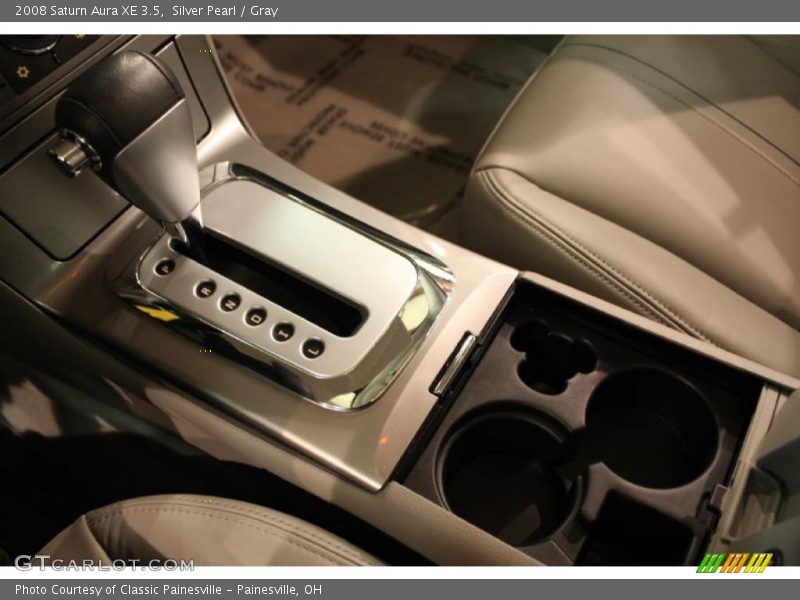 Silver Pearl / Gray 2008 Saturn Aura XE 3.5