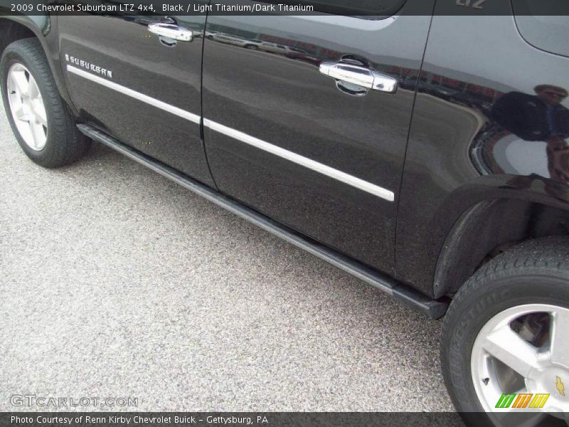 Black / Light Titanium/Dark Titanium 2009 Chevrolet Suburban LTZ 4x4