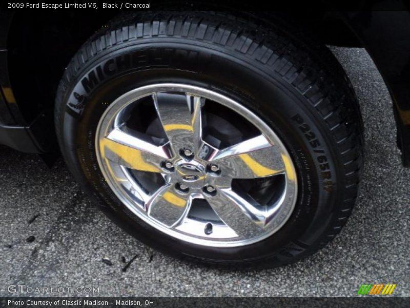Black / Charcoal 2009 Ford Escape Limited V6