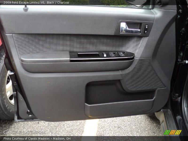 Black / Charcoal 2009 Ford Escape Limited V6