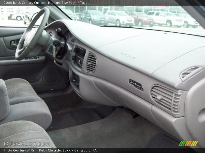 Midnight Blue Pearl / Taupe 2000 Buick Century Custom