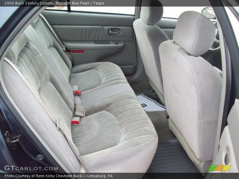 Midnight Blue Pearl / Taupe 2000 Buick Century Custom