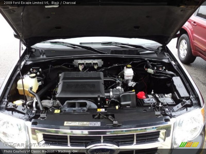 Black / Charcoal 2009 Ford Escape Limited V6