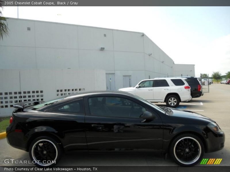 Black / Gray 2005 Chevrolet Cobalt Coupe