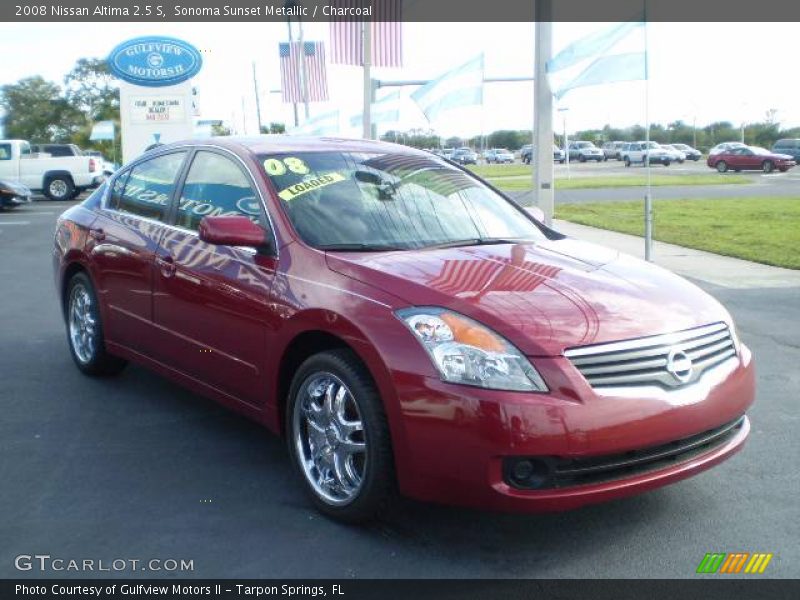 Sonoma Sunset Metallic / Charcoal 2008 Nissan Altima 2.5 S
