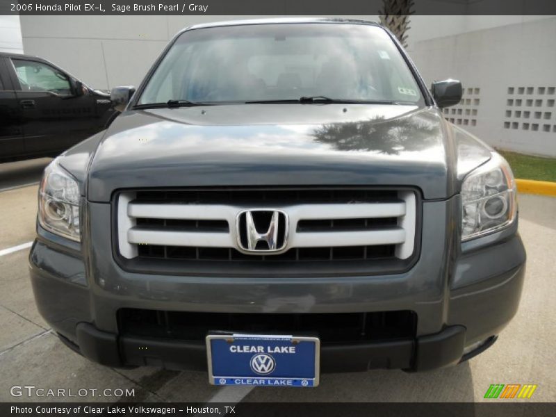 Sage Brush Pearl / Gray 2006 Honda Pilot EX-L