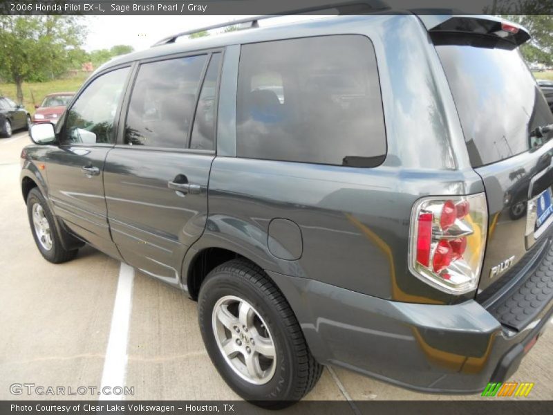 Sage Brush Pearl / Gray 2006 Honda Pilot EX-L