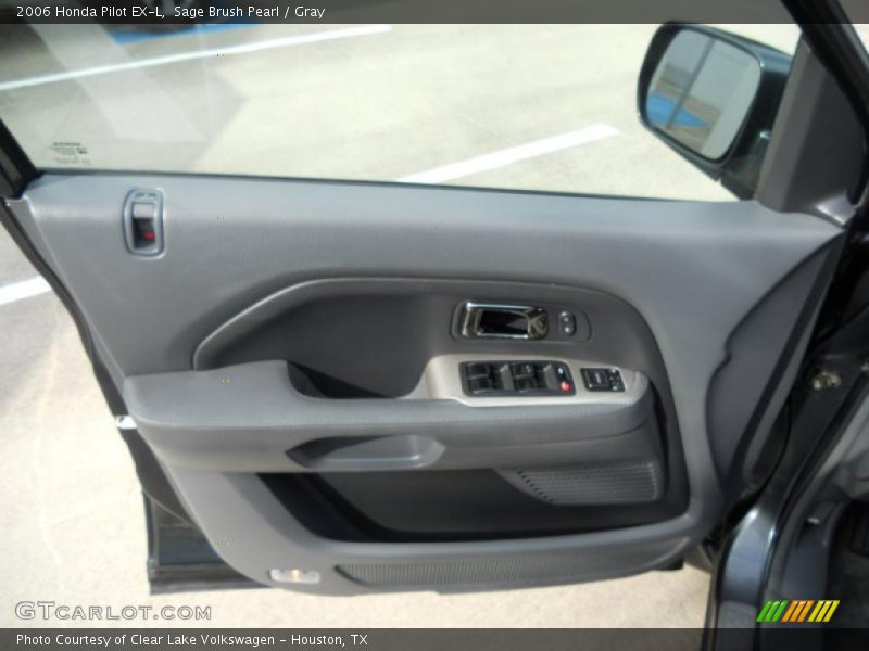 Sage Brush Pearl / Gray 2006 Honda Pilot EX-L